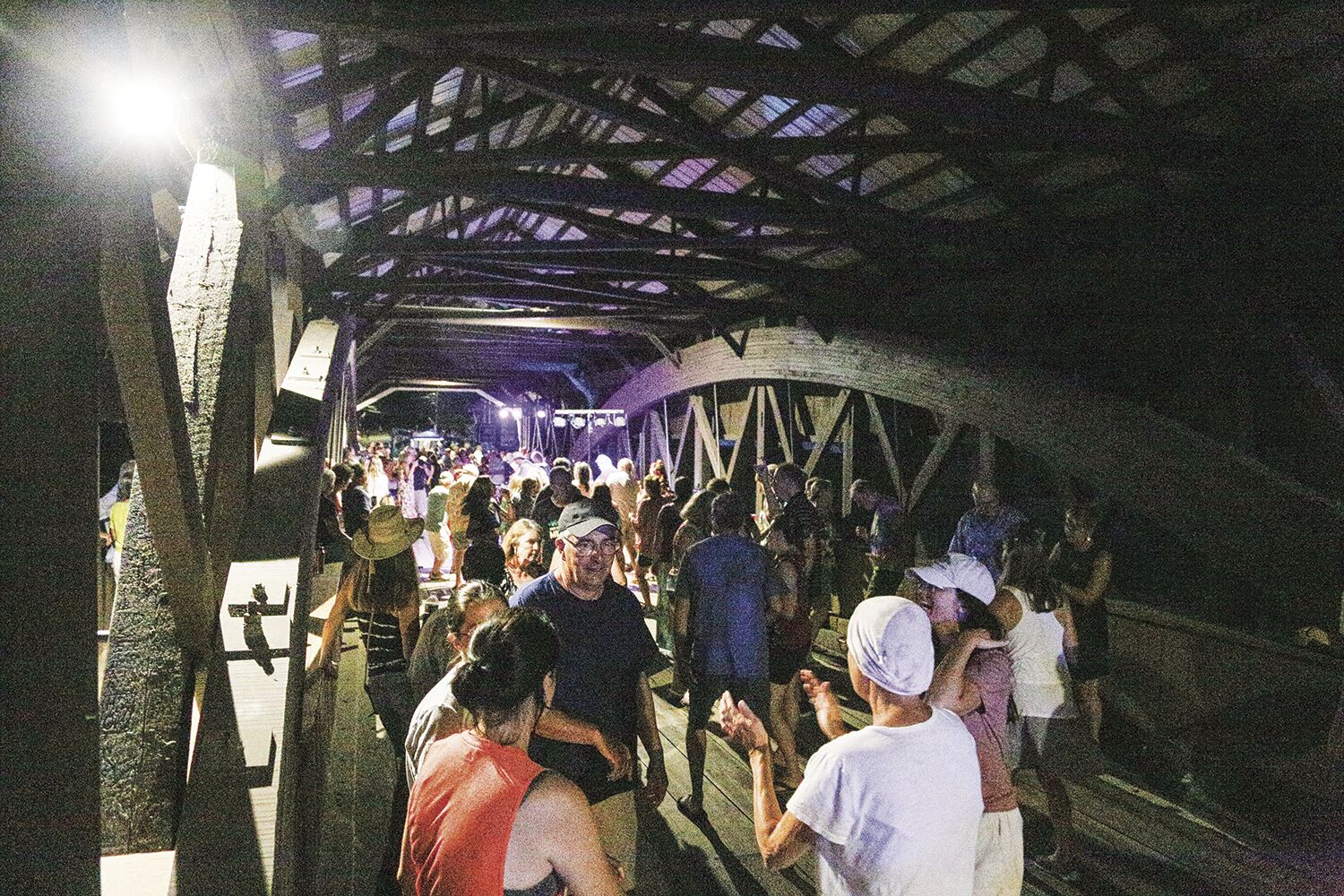 08-06-22 Bridge Dance wide above crowded